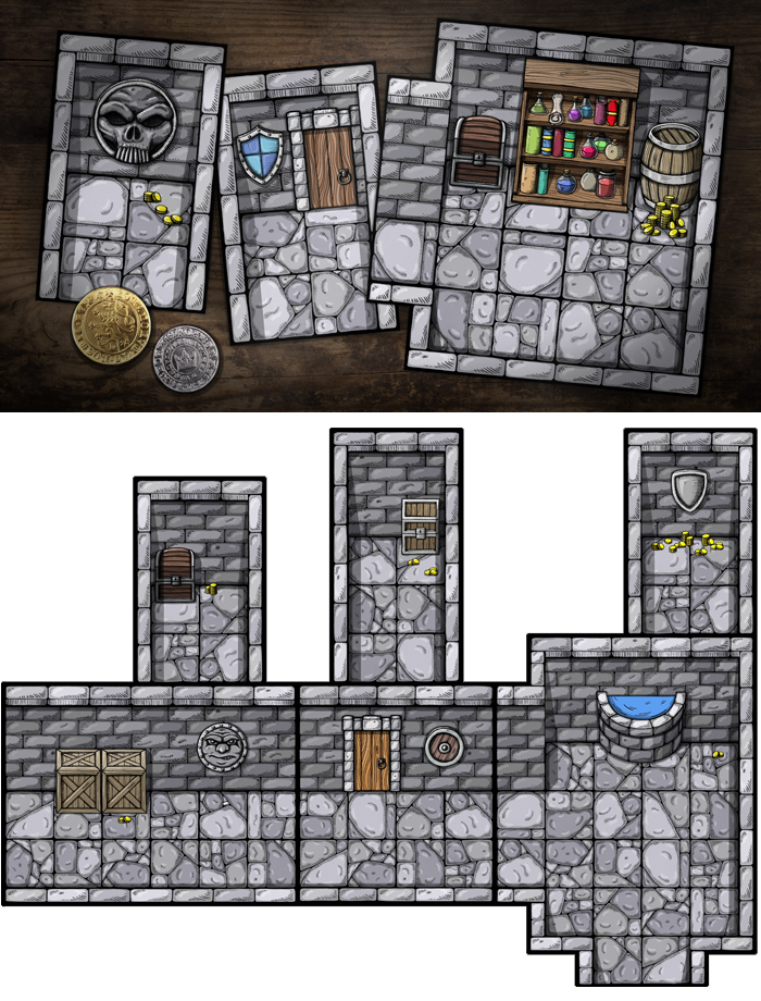 9 rooms of the dungeon